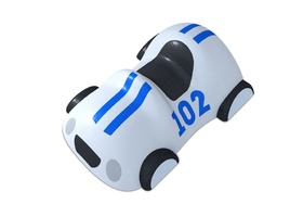 Резиновая фигура Машина "Полиция"